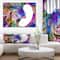 Designart - Colorful Faces - Abstract People Print on Wrapped Canvas